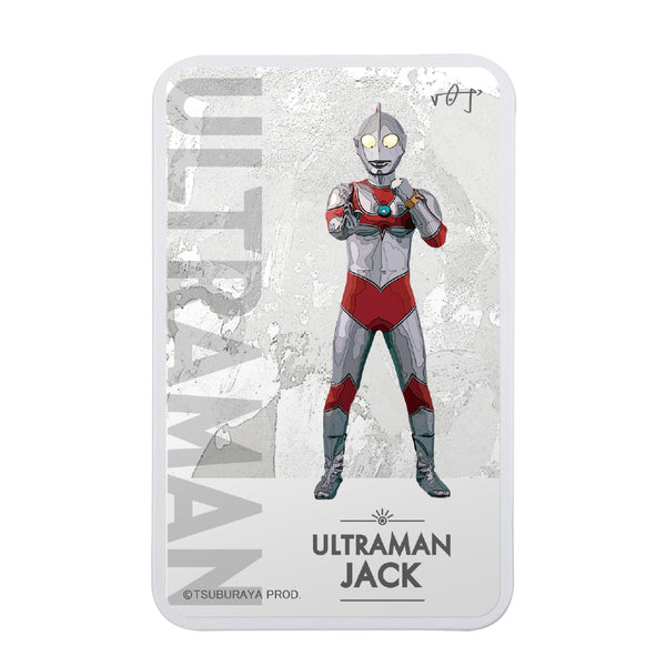 ウルトラマン モバイルバッテリー ウルトラマンジャック オールウルトラマンシリーズ all-ultra ULTRAMAN 5000mAh PSE認証済 [ulfb00043111]