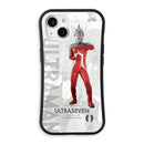 ウルトラマン スマホケース オールウルトラマンシリーズ all-ultra ウルトラセブン グリップバンパーケース 耐衝撃 ULTRAMAN [ulgp00033141]
