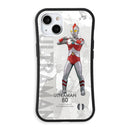 ウルトラマン スマホケース オールウルトラマンシリーズ all-ultra ウルトラマン80 グリップバンパーケース 耐衝撃 ULTRAMAN [ulgp00133141]