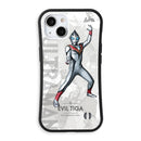 ウルトラマン スマホケース オールウルトラマンシリーズ all-ultra イーヴィルティガ グリップバンパーケース 耐衝撃 ULTRAMAN [ulgp00633141]