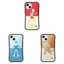 ULTRAMAN iPhoneケース ウルトラマン バルタン星人 ゴモラ ウルトラ怪獣 two-tone グリップバンパーケース 耐衝撃 [ulgp20013141]