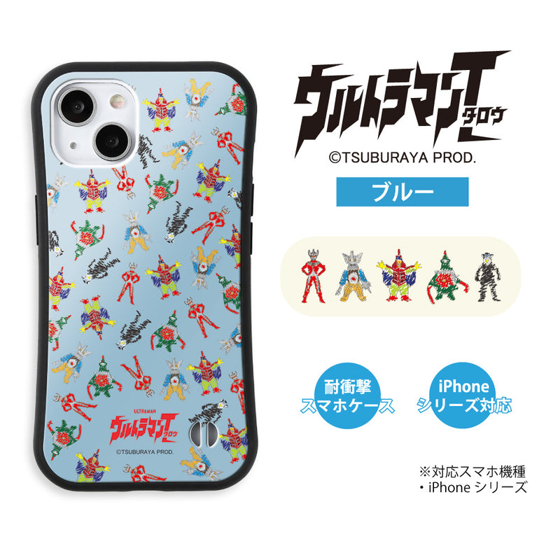 ULTRAMAN iPhoneケース ウルトラマンタロウ キャラクター カラー ウルキャラ グリップバンパーケース 耐衝撃 [ulgp60033141]