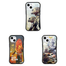 ウルトラマン iPhoneケース  ガッツ星人 メトロン星人 カプセル怪獣 ウルトラ怪獣 グリップバンパーケース 耐衝撃 [ulgp70053441]