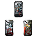 ULTRAMAN iPhoneケース ギャラクシーファイト ゼロ グリージョ ケン マリー ウルトラマン80 ユリアン グリップバンパーケース 耐衝撃 [ulgp91023141]