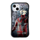 ウルトラマン スマホケース graphic メビウス インフィニティ グリップバンパーケース 耐衝撃 ULTRAMAN [ulgp98043141]