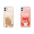 ULTRAMAN iPhoneケース ブースカ バルタン星人 ダダ ゴモラ ピグモン 怪獣キャラ ハードケース クリア [ulh21023181]