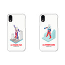 ULTRAMAN iPhoneケース ウルトラマンティガ ゼロ ブロックデザイン ハードケース [ulh40023181]