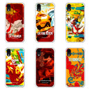 ULTRAMAN iPhoneケース ウルトラマン セブン エース  ジャック タロウ レオ 変身デザイン ハードケース クリア [ulh50013181]