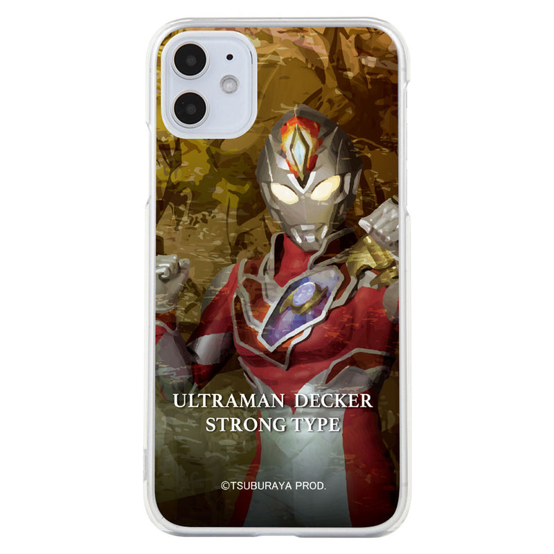 ウルトラマン スマホケース graphic ウルトラマン デッカー ストロング ハードケース クリア ULTRAMAN [ulh95023181]