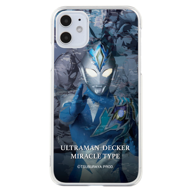 ウルトラマン スマホケース graphic ウルトラマン デッカー ミラクル ハードケース クリア ULTRAMAN [ulh95033181]