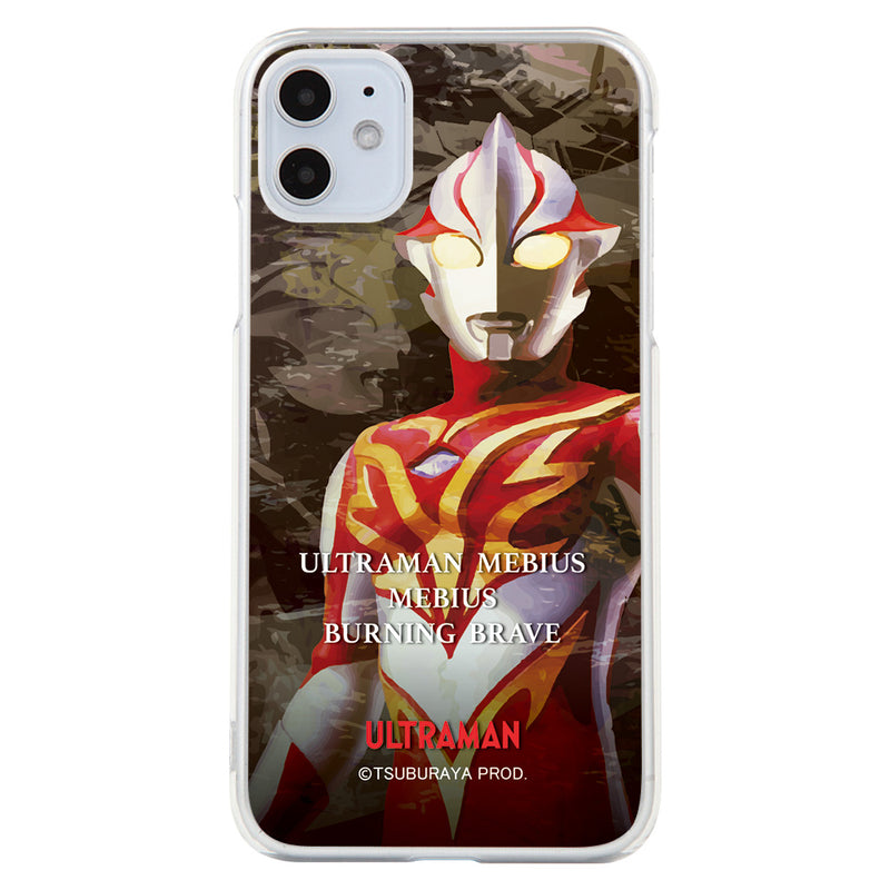 ウルトラマン スマホケース graphic メビウス バーニング ブレイブ ハードケース クリア ULTRAMAN [ulh98033181]