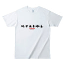 ULTRAMAN Tシャツ ウルトラ怪獣シルエット ウルトラ怪獣 シルエット ホワイトTシャツ メンズ S ～ XXL [ult8001]
