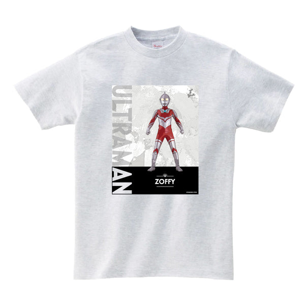 ウルトラマン Tシャツ ゾフィー ウルトラマンシリーズ all-ultra アッシュ ULTRAMAN メンズ S ～ XXL 杢グレー [ulta00023120]