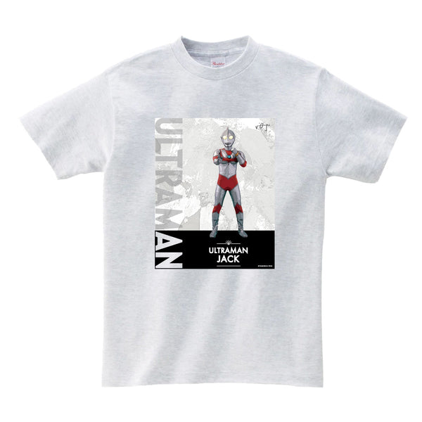 ウルトラマン Tシャツ ウルトラマンジャック ウルトラマンシリーズ all-ultra アッシュ ULTRAMAN メンズ S ～ XXL 杢グレー [ulta00043120]