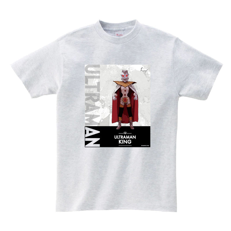 ウルトラマン Tシャツ ウルトラマンキング ウルトラマンシリーズ all-ultra アッシュ ULTRAMAN メンズ S ～ XXL 杢グレー [ulta00113120]