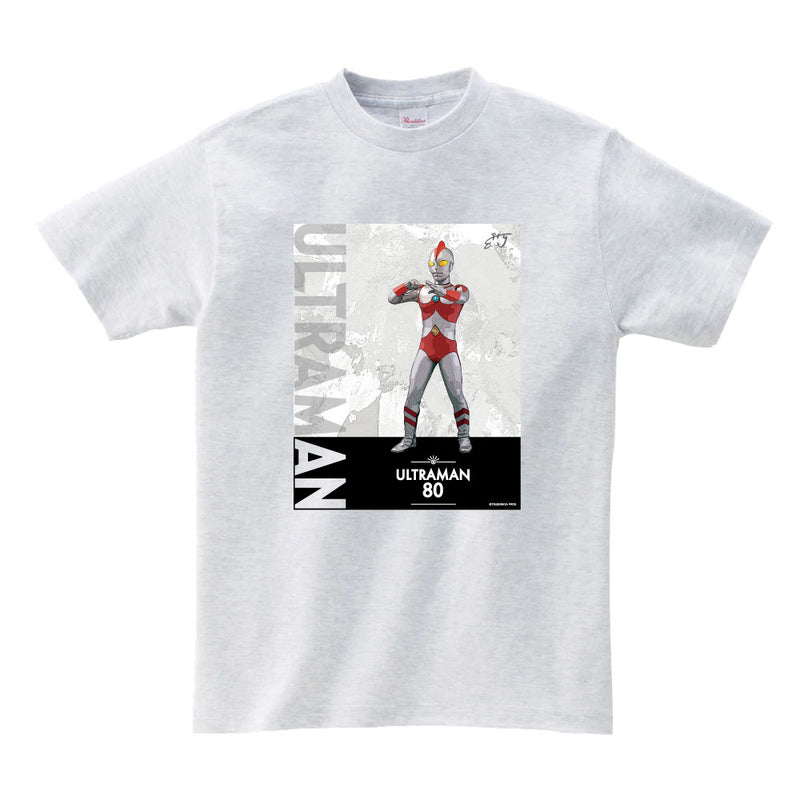 ウルトラマン Tシャツ ウルトラマン80 ウルトラマンシリーズ all-ultra アッシュ ULTRAMAN メンズ S ～ XXL 杢グレー [ulta00133120]