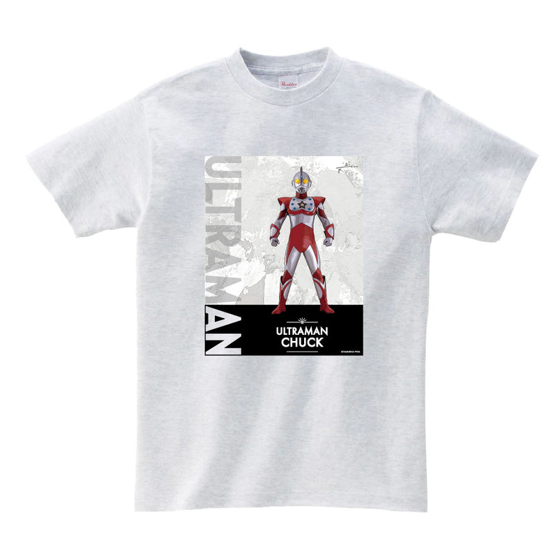 ウルトラマン Tシャツ ウルトラマンチャック ウルトラマンシリーズ all-ultra アッシュ ULTRAMAN メンズ S ～ XXL 杢グレー [ulta00163120]