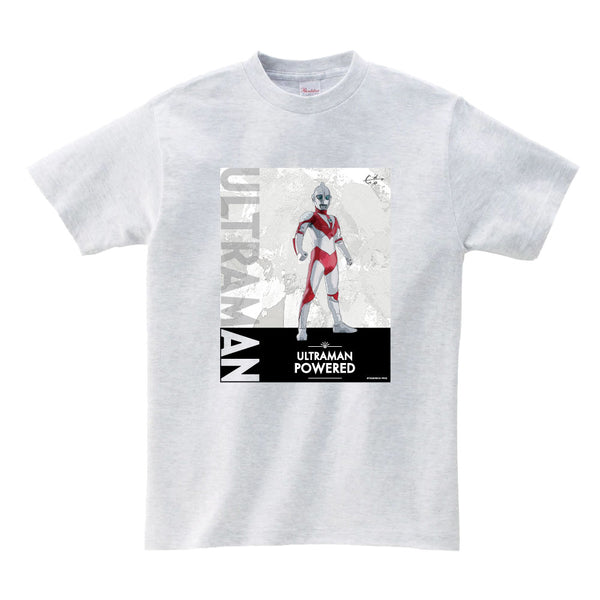 ウルトラマン Tシャツ ウルトラマンパワード ウルトラマンシリーズ all-ultra アッシュ ULTRAMAN メンズ S ～ XXL 杢グレー [ulta00193120]