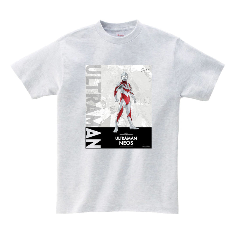 ウルトラマン Tシャツ ウルトラマンネオス ウルトラマンシリーズ all-ultra アッシュ ULTRAMAN メンズ S ～ XXL 杢グレー [ulta00203120]