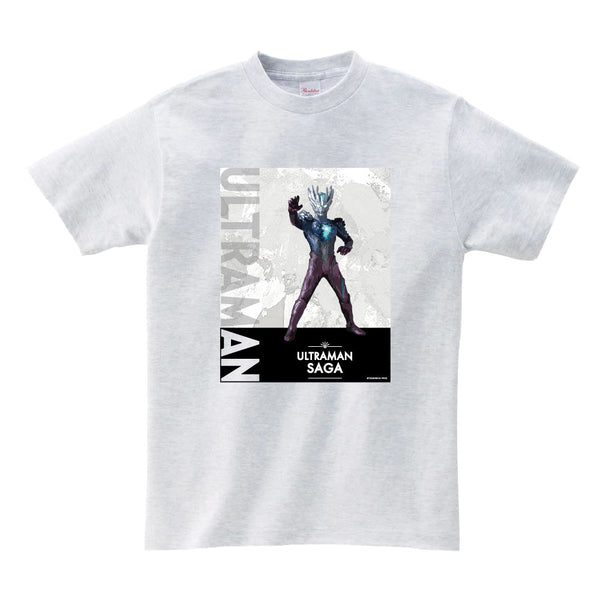 ウルトラマン Tシャツ ウルトラマンサーガ ウルトラマンシリーズ all-ultra アッシュ ULTRAMAN メンズ S ～ XXL 杢グレー [ulta00433120]