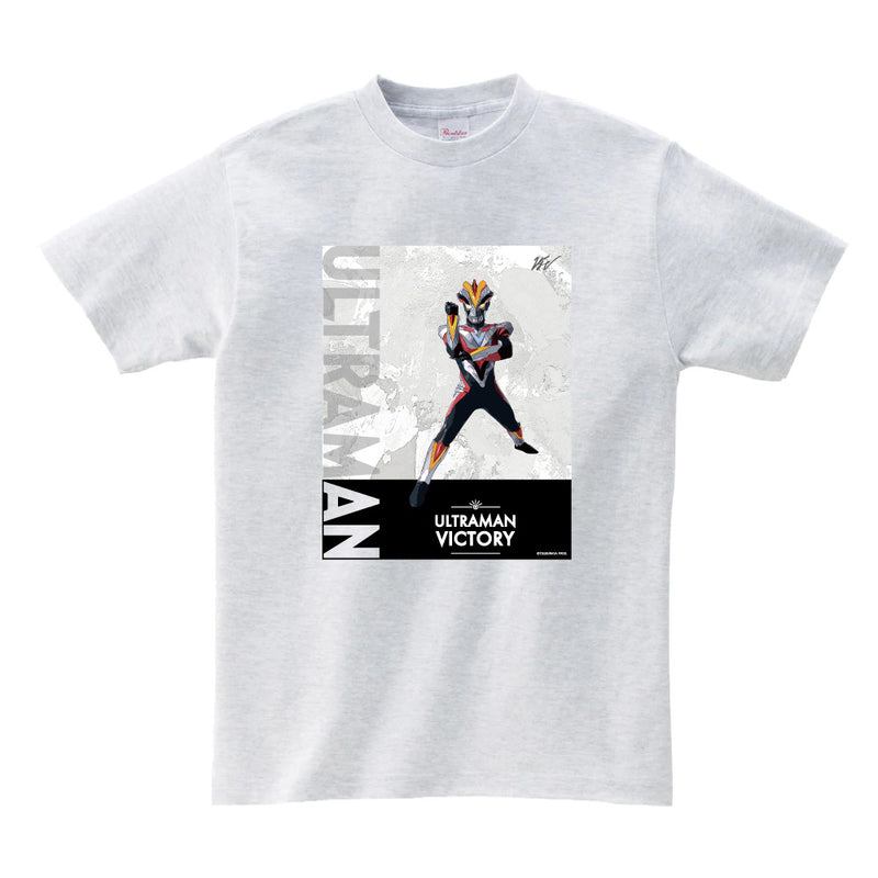 ウルトラマン Tシャツ ウルトラマンビクトリー ウルトラマンシリーズ all-ultra アッシュ ULTRAMAN メンズ S ～ XXL 杢グレー [ulta00453120]