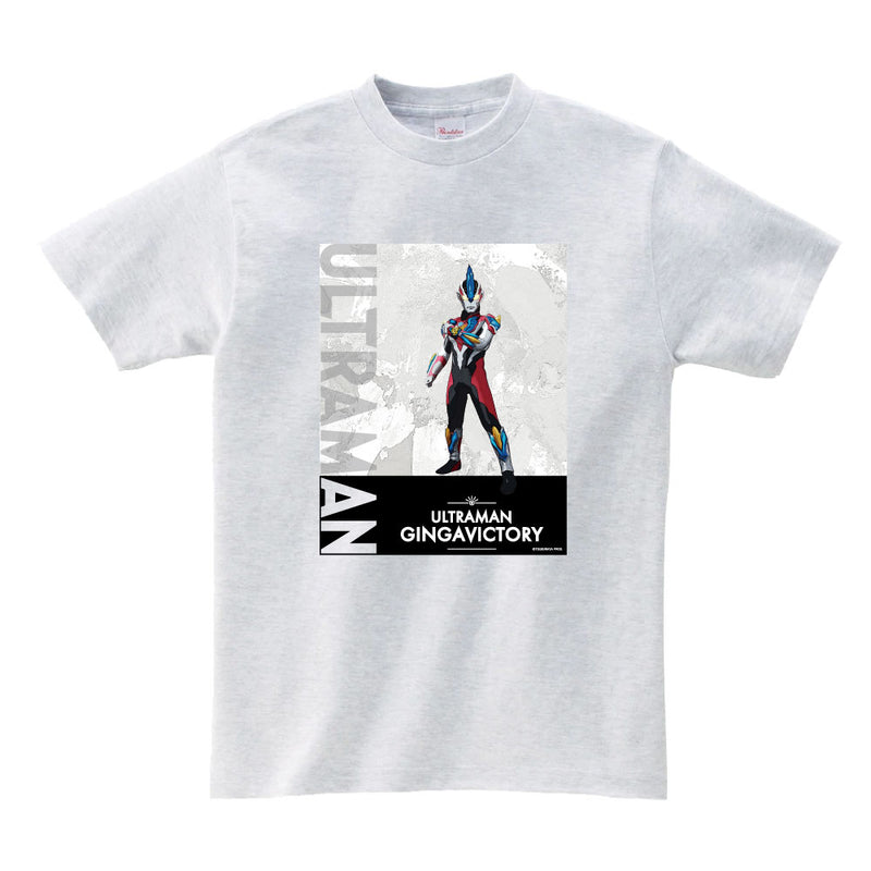 ウルトラマン Tシャツ ウルトラマンギンガビクトリー ウルトラマンシリーズ all-ultra アッシュ ULTRAMAN メンズ S ～ XXL 杢グレー [ulta00463120]