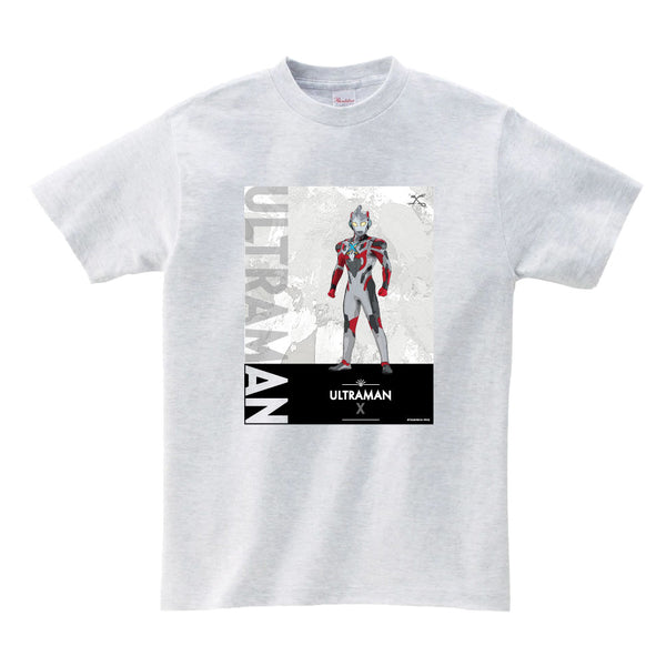 ウルトラマン Tシャツ ウルトラマンX ウルトラマンシリーズ all-ultra アッシュ ULTRAMAN メンズ S ～ XXL 杢グレ