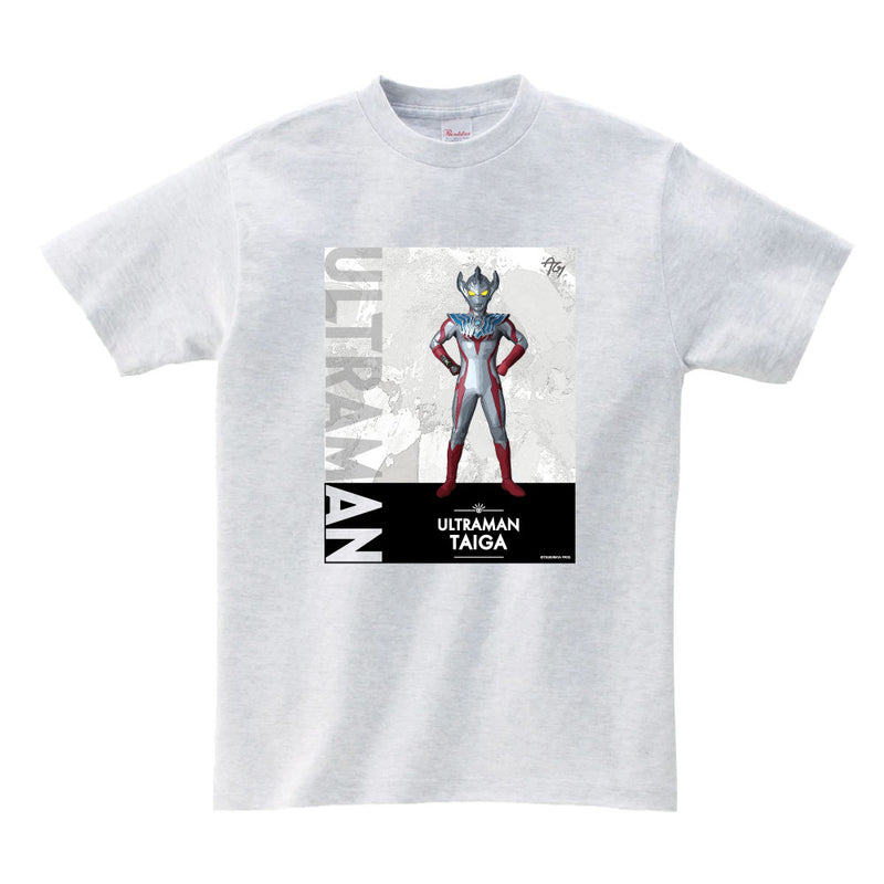 ウルトラマン Tシャツ ウルトラマンタイガ ウルトラマンシリーズ all-ultra アッシュ ULTRAMAN メンズ S ～ XXL 杢グレー [ulta00563120]