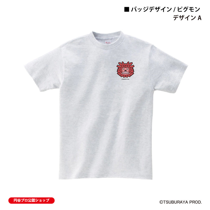 ウルトラマン Tシャツ ピグモン badge アッシュ ULTRAMAN メンズ S ～ XXL 杢 グレー [ulta61083120]