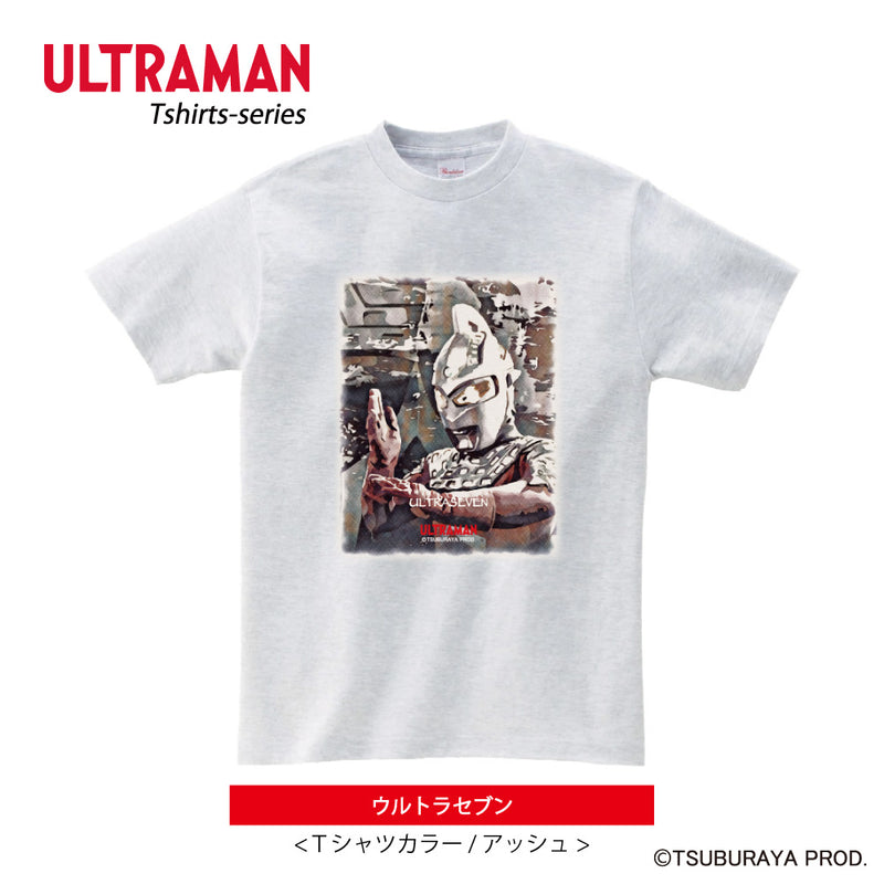 ULTRAMAN Tシャツ ウルトラマンゼロ ウルトラマンティガ ウルトラセブン graphic ホワイトTシャツ メンズ S ～ XXL [ulta90013120]