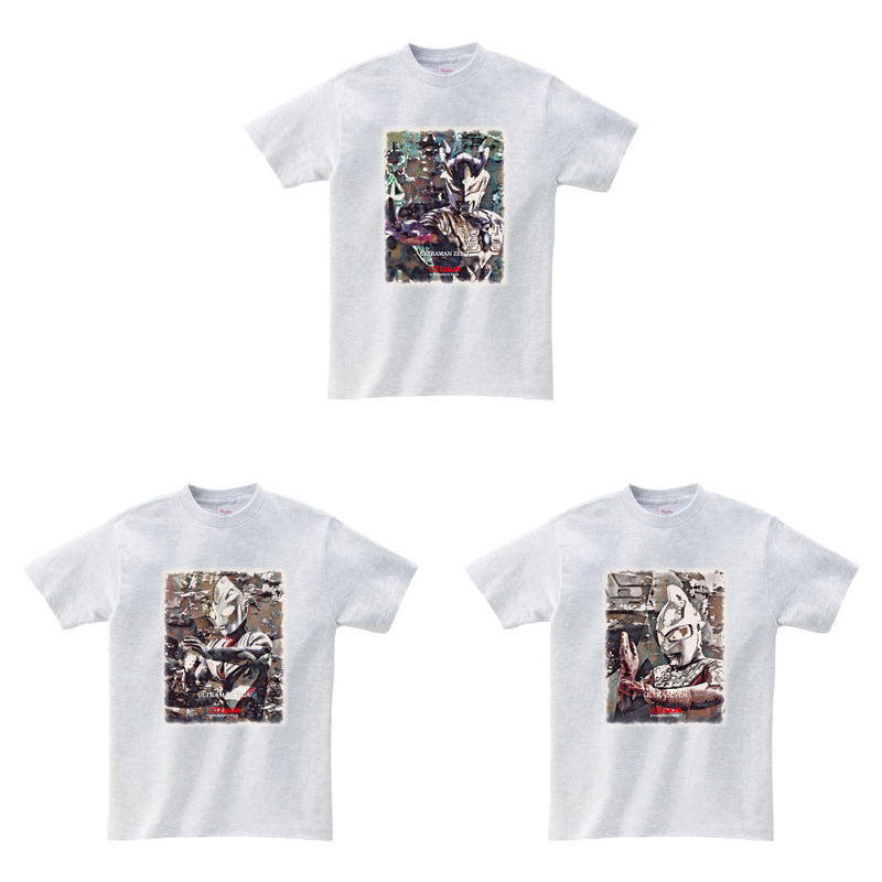 ULTRAMAN Tシャツ ウルトラマンゼロ ウルトラマンティガ ウルトラセブン graphic ホワイトTシャツ メンズ S ～ XXL [ulta90013120]