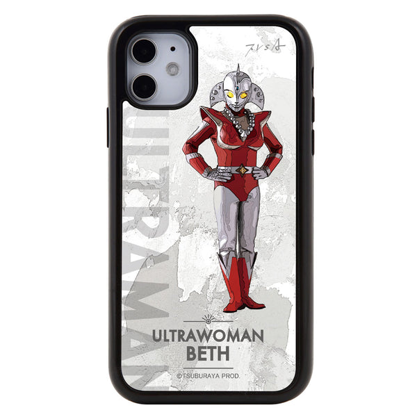 ウルトラマン スマホケース オールウルトラマンシリーズ all-ultra ウルトラウーマンベス パネルケース 耐衝撃 ULTRAMAN [uly00173161]