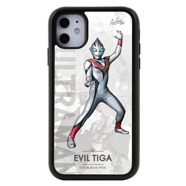 ウルトラマン スマホケース オールウルトラマンシリーズ all-ultra イーヴィルティガ パネルケース 耐衝撃 ULTRAMAN [uly00633161]