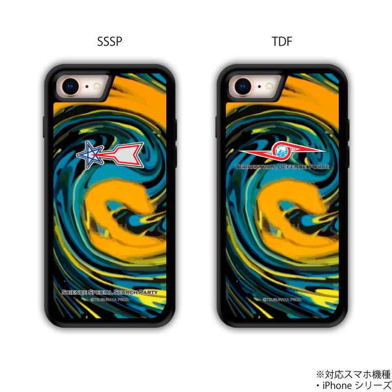 ウルトラマン iPhoneケース ウルトラQ SSSP TDF MAT TAC ZAT MAC Q-design パネルケース 耐衝撃 [uly50483161]