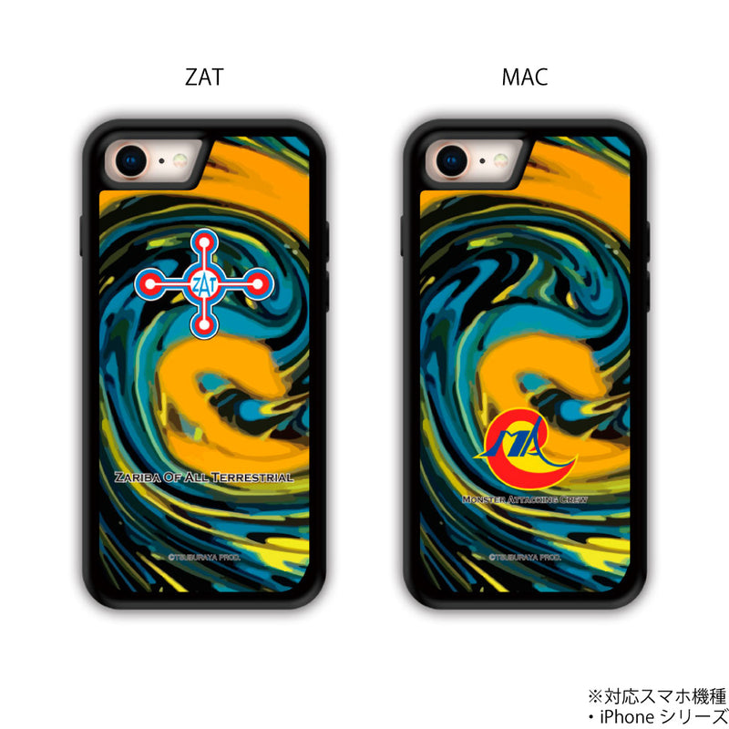 ウルトラマン iPhoneケース ウルトラQ SSSP TDF MAT TAC ZAT MAC Q-design パネルケース 耐衝撃 [uly50483161]