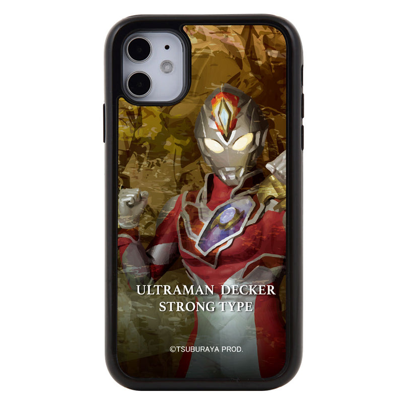 ウルトラマン スマホケース graphic ウルトラマン デッカー ストロング パネルケース 耐衝撃 ULTRAMAN [uly95023161]