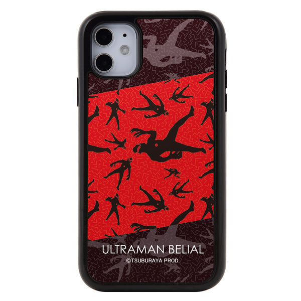 ウルトラマン スマホケース silhouette ウルトラマン ベリアル パネルケース 耐衝撃 ULTRAMAN [uly97083161]