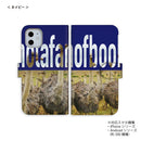 iPhone Android スマホケース Ostrich ブラック 手帳型ケース 全機種対応 westart 流星堂TOKYO [wsd60163171]