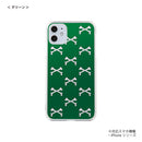 iPhone スマホケース クロスボーン ブラック ハードケース クリア westart [wsh60043181]