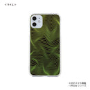 iPhone スマホケース psychedelic オレンジ ハードケース クリア westart [wsh60063181]