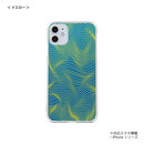 iPhone スマホケース psychedelic オレンジ ハードケース クリア westart [wsh60063181]