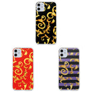 iPhone スマホケース フラワーフォン ブラック ハードケース クリア westart [wsh60073181]