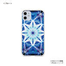 iPhone スマホケース kaleidoscope ブルー ハードケース クリア westart [wsh60093181]