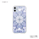 iPhone スマホケース kaleidoscope ブルー ハードケース クリア westart [wsh60093181]