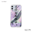 iPhone スマホケース CHAOS パープル ハードケース クリア westart [wsh60103181]