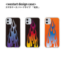 iPhone スマホケース 紅炎 カラー ハードケース クリア westart [wsh60143181]