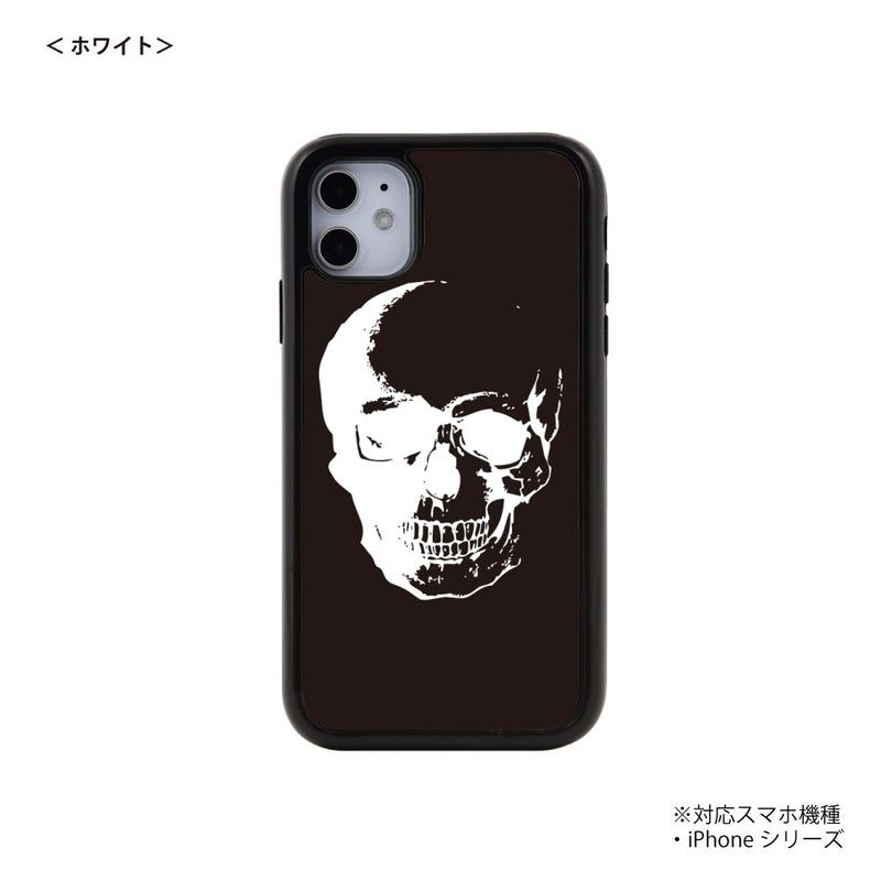 iPhone スマホケース Skeleton ホワイト パネルケース 耐衝撃 westart [wsy60173161]
